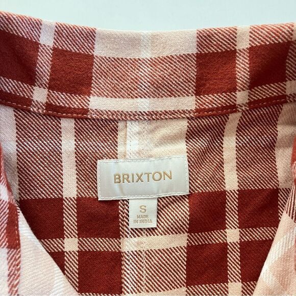 Brixton Boxy Cropped LS Flannel* - Picture 4 of 11